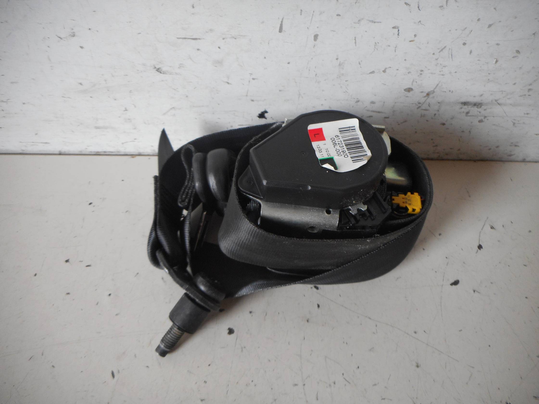 Cintura di sicurezza ant. sx.